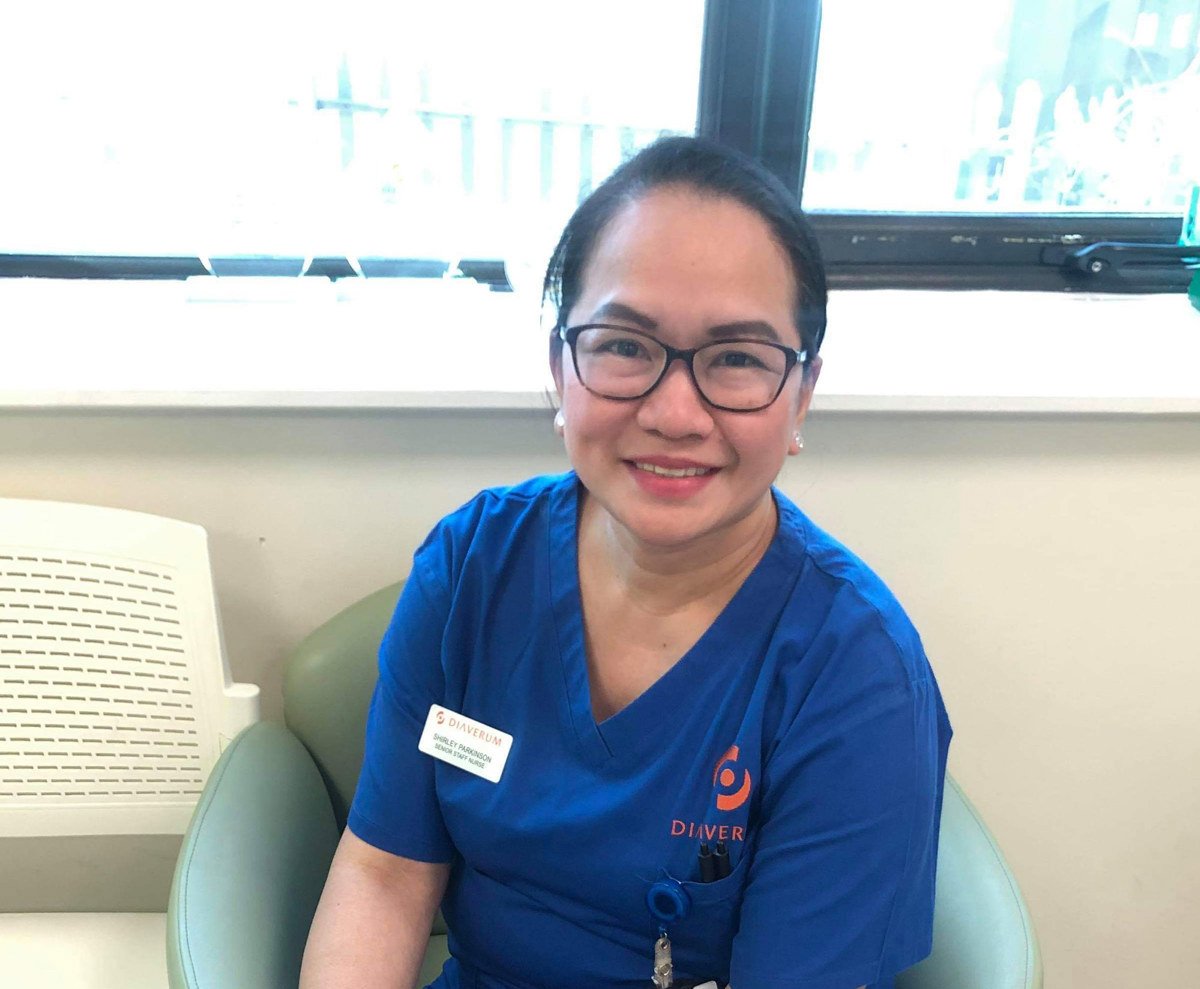 Meet Shirley Parkinson, a UK nurse at Diaverum