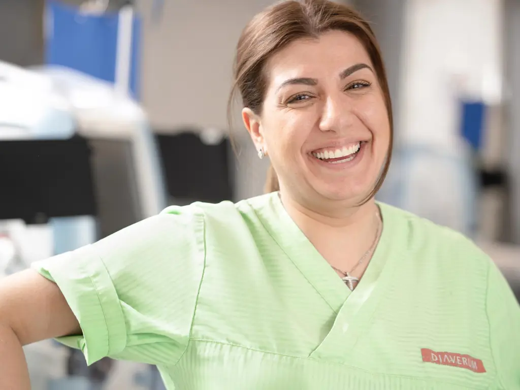 Confident female healthcare professional