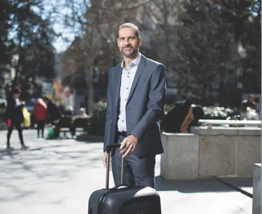 Daniel Gallego, President of EKPF and dialysis patient.