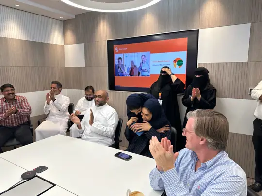 Diaverum Saudi Arabia celebrates winning the 2022 Diaverum Awards 'Competence' Award