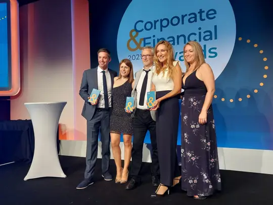 Corporate and Financial Awards 2021
