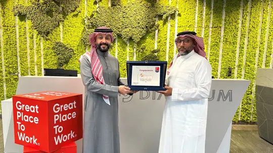 Diaverum Saudi Arabia awarded Great Place to Work™ Certificate
