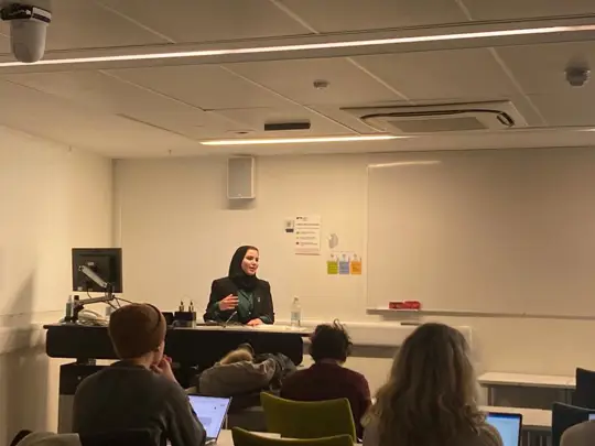 Diaverum KSA's Head of Nutrition Care delivers lecture at UCL